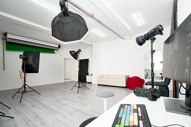 Fotostudio mit Equipment in Lübeck